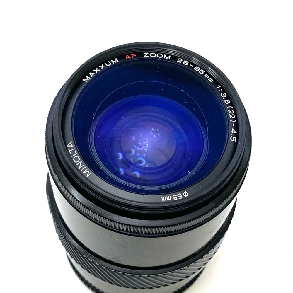 Minolta MAXXUM AF 28-85mm F/3.5-4.5 Macro Alpha Mount Lens in Box